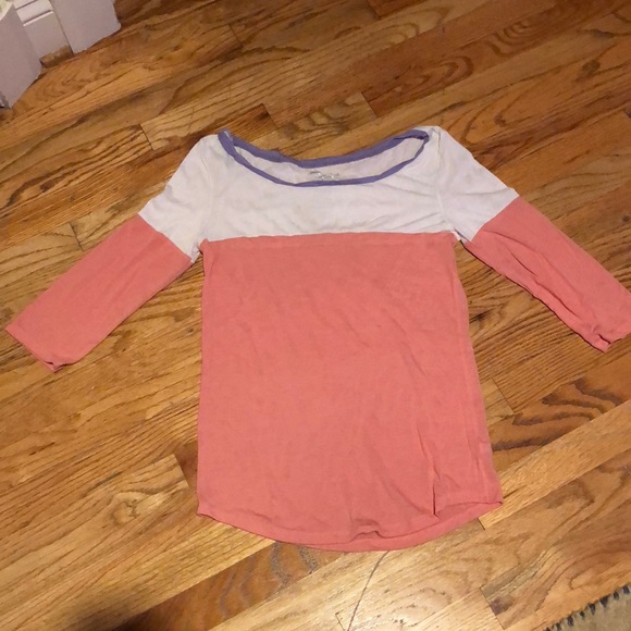 Color Block Scoop Neck - Picture 1 of 1